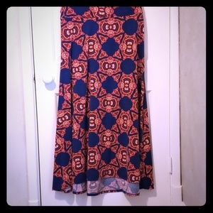 LuLaRoe Maxi Skirt XL